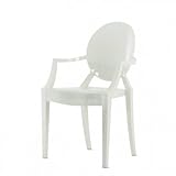 Kartell Louis Ghost - Sedia da Cucina Philippe Starck - Sedia per Sala da Pranzo - Design - Sedia per la Sala da Pranzo - Sedia per Bambini