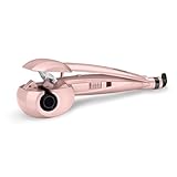 BaByliss 2664PRE Arricciacapelli automatico Curl Secret Rose Blush, cilindro in ceramica, direzione alternata dei ricci, 2 impostazioni di temperatura