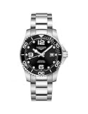 Longines orologio Hydroconquest ceramica 41mm nero automatico acciaio L3.781.4.56.6