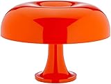 Artemide Nessino Lampada E14, 25 W, Policarbonato, Arancio, Ø 32 H 22.3 cm