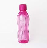 Tupperware® EcoEasy - Biberon da 500 ml, Colore Rosa/Rosso, Eco-Easy, per Acqua e Succo Sportivo, con Penna a Sfera