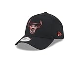 New Era Chicago Bulls Black NBA Foil Pack Black And Red 9Forty E-Frame Snapback cap - One-Size