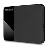 Toshiba Canvio Ready da 1 TB - Disco rigido esterno portatile da 2,5 pollici con USB 3.2 Gen 1 ad alta velocità, compatibile con Microsoft Windows 8.1, 10, 11 e macOS, nero