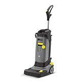 Kärcher BR 30/4 C - Lavapavimenti Senza Fili, Lavapavimenti professionale cordless, Pavimenti duri, Parquet, Pulizia bordi, Autopulente, Peli animali domestici, Asciugatura rapida, Grigio/Giallo