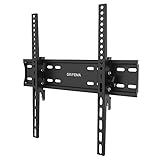 GRIFEMA GB1004-2 Supporto TV Parete Inclinabile, Ultra Sottile Staffa TV per Molti Televisori da 26-65 Pollici a LED, LCD, OLED, Plasma e Curvi, Fino a 50 kg, Max VESA 400 x 400 mm, nero