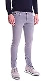 Trussardi Jeans 370 Extra Slim Jeans Grigio Chiaro