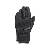 DAINESE - Trento D-Dry® Gloves, Guanti Moto Invernali, Impermeabili, con Protezioni sulle Nocche, Man, Nero/Nero, L