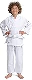 IPPONGEAR Beginner 2, Tuta da Judo Unisex-Youth, Bianco, 120