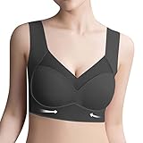 Generico Corsetto Stringivita Mutande Contenitive Reggiseno Traspirante da Donna in di Ghiaccio Raccolto Senza Cuciture, Leggero e Confortevole Mutande Contenitive Donna Pancia Piatta (Black, XXXL)