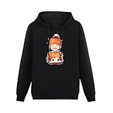 TAN YA XUE Inazuma Eleven Unisex Sweatshirts Graphic Pullover Mens Black Printed Hoodies XL