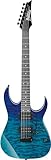 Ibanez GRG120QAASP-BGD GIO Series Electric Guitar - Black Hardware - Blue Gradiation