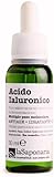 Acido Ialuronico Puro - Multiplo Peso Molecolare - Siero Viso Anti Invecchiamento Rimpolpante Anti Rughe - La Saponaria - 1x30ml