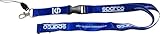 Sparco LANYARD UFFICIAL BLU, multicolore, Estándar