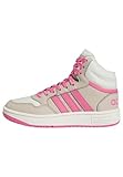 adidas Hoops Mid 3.0 Shoes Kids, Sneaker Unisex - Bambini e ragazzi, Wonder Beige/Pink Fusion/Off White, 38 2/3 EU