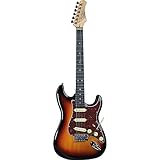 Eko S-300 SUNBURST, Chitarra Elettrica modello Stratocaster 22 Tasti, Colore Sunburst