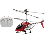 s-idee® Syma S107H Heli elicottero RC elicottero radiocomandato (RC) rosso