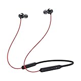 OnePlus Bullets Wireless Z Bass Edition - Earphones Reverb Red