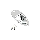 Fender Plaque Jack Stratocaster Chrome