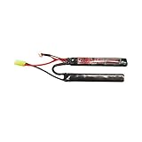 Fuel Batteria LI-PO 7.4V X 2000MAH 20C Fucile Softair M4 Crane SDOPPIATA V Shaper FL-7.4X2000 CQB