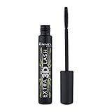 Rimmel London Mascara Extra Super Lash 3D - Volume, Lunghezza e Definizione - 003 Extreme Black/Nero Estremo - 8 ml