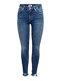 Only Blush Life Jeans, Denim Blu Medio, XL / 30L Donna