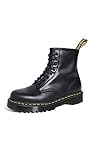 Dr. Martens 1460 Bex, Anfibi Uomo, Black Smooth, 36 EU