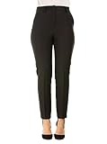 MANILA GRACE Donna Pantalone Chino P179Pu 46 Nero Nero MA001