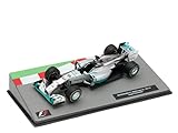 OPO 10 - Vettura in Miniatura Formula 1 1/43 Compatibile con Mercedes F1 W05 Hybrid - Lewis Hamilton - 2014 - F1 FD014