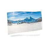 MYVILLAGE Sfondo Poster Alpi 150X75CM MYP19 PRESEPE