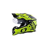 O NEAL | Casco da moto | Enduro Motorcycle | Aperture di ventilazione per il massimo flusso d aria e raffreddamento, calotta in ABS | Sierra Helmet R V.22 | Adulto | Neon Yellow Black | S