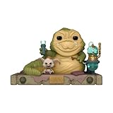 Funko Pop! Deluxe: RotJ 40th - Jabba With Salacious - Star Wars- Figura in Vinile da Collezione - Idea Regalo - Merchandising Ufficiale - Giocattoli per Bambini e Adulti - Movies Fans