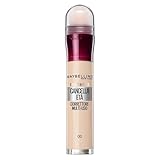 Maybelline New York Correttore Liquido Il Cancella Età, con Bacche di Goji e Haloxyl, Copre Occhiaie e Piccole Rughe, 00 Ivory, 6.8 ml