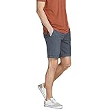 JACK & JONES Pantaloncino microfantasia elasticizzato, tasca america Blu Blu chiaro