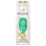 Pantene Pro-V Lisci Effetto Seta 3 in 1 Shampoo + Balsamo + Trattamento, 225ml