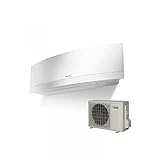 CONDIZIONATORE climatizzatore Daikin Emura Bianco 12000 Btu FTXJ35MW R32 COMPLETO MACCHINA INTERNA + ESTERNA