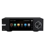 Eversolo DMP-A6, Streamer, amplificatore e network player tutto in uno, decodifica MQA, XMOS 316, DSD 512, PCM 768 kHz/32 bit, Bluetooth 5.0, aptX, HD, touchscreen HD da 6", con app dedicata