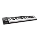 M-Audio Keystation 61 MK3 - Tastiera MIDI Controller USB a 61 tasti, Controlli Assegnabili, plug-and-play (Mac/PC) + Pacchetto Software