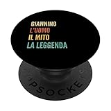 Funny Italian First Name Design - Giannino PopSockets PopGrip Intercambiabile