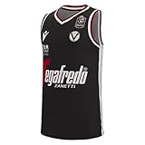 Macron Virtus Canotta Home, Unisex-Adulto, Nero, XXL