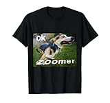 OK Zoomer (Okay Boomer) - Cane Doggy zoomies zooming Maglietta