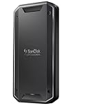 SanDisk Professional 2 TB SSD PRO-G40, fino a 3000 MB/s, unità a stato solido esterna, Thunderbolt 3 (40 Gbps), USB-C (10 Gbps) Ultra-robusta resistenza alla polvere/acqua IP68. Formattato exFAT