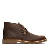 Clarks Originals Uomo Desert Boot Evo Pelle Beeswax Stivali 45 EU