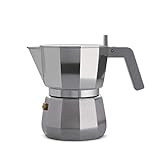 Alessi Caffettiera Espresso, Alluminio, 3 Tazze