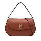 Borsa a Spalla Blugirl Hobo Grande Marrone Borsa Spalla Cuoio Donna 39x22x9 cm