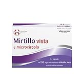 Matt Divisione Pharma Integratore Alimentare Mirtillo Nero, 24 Capsule