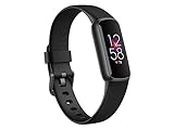 Fitbit Luxe Health & Fitness Tracker with 6-Month Fitbit Premium Membership Included, Stress Management Tools and up to 5 Days Battery, Nero/Acciaio Inossidabile Nero Grafite