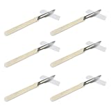 Bisturi Monouso Sterile,Bisturi Monouso,Monouso Chirurgici Bisturi Coltello,Manico in ABS,Bisturi imbustati singolarmente,Sterili e Monouso,Per dissezione di laboratorio,Scultura,Artigianato,6PCS