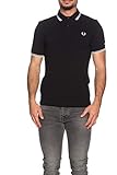 Fred Perry M3600, Polo Uomo, Nero (Black), Medium