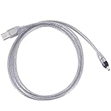 Fhdpeebu 1,5 m USB a IEEE 1394 4 pin Firewire DV adattatore convertitore per PC fotocamera