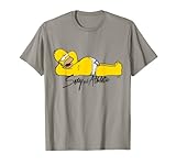 The Simpson Homer Sexy Cheeky Divano Potato Lounging Maglietta